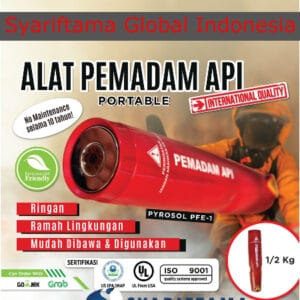 Portable Fire Extinguisher Pyrosol PFE-1