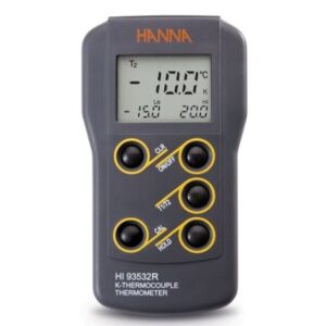 Hanna HI93532R Dual Input K-Type Thermocouple Thermometer