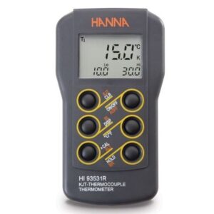 Hanna HI93531R 0.1° Resolution K-Type Thermocouple Thermometer