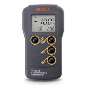 Hanna HI93532 Dual Input K-Type Thermocouple Thermometer