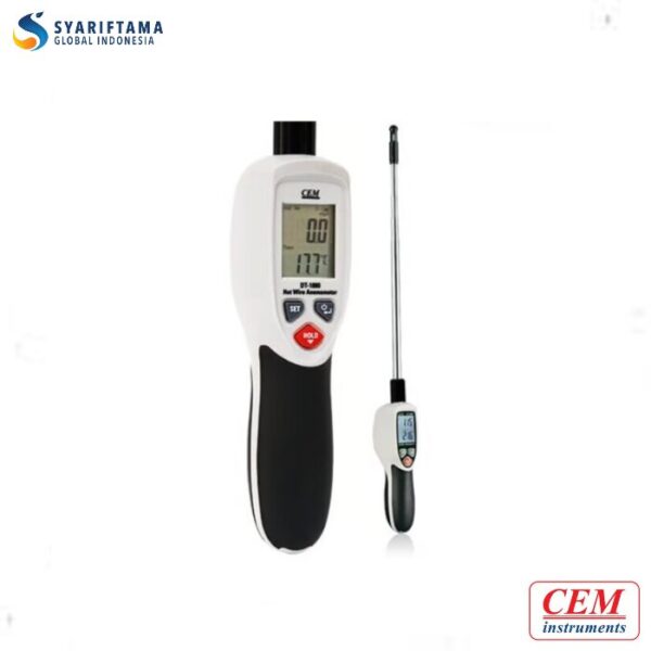 CEM DT-1880 Hot Wire Anemometer with Data Logger