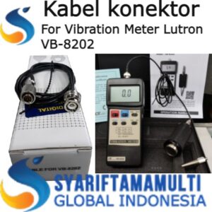 Kabel konektor untuk Vibration Meter Lutron VB-8202