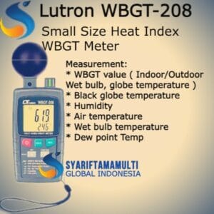 Lutron WBGT-208 Heat Index WBGT Meter