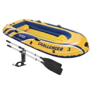 Perahu karet Intex Challenger 3 Set