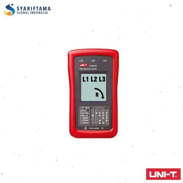 UNI-T UT261B Phase Sequence and Motor Rotation Indicator