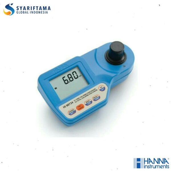 Hanna HI 96734 Free and Total Chlorine High Range Portable Photometer