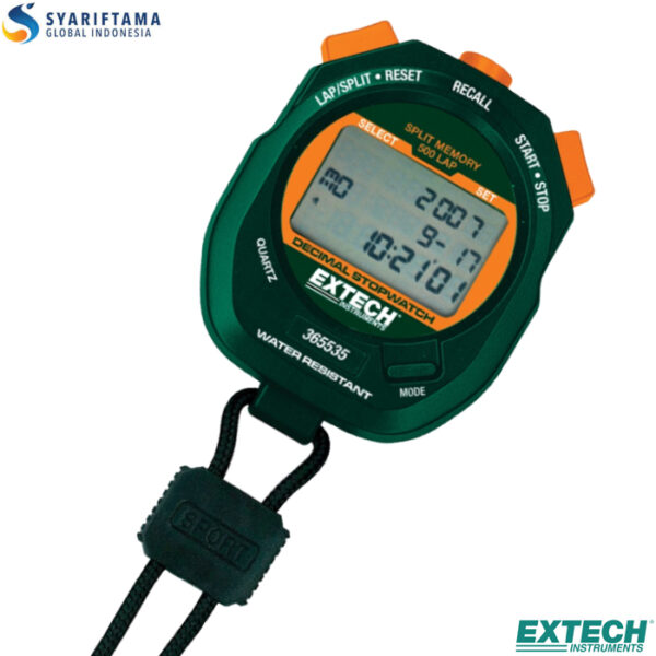 Extech 365535 Decimal Stopwatch/Clock