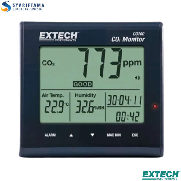 Extech CO100 Desktop Indoor Air Quality CO₂