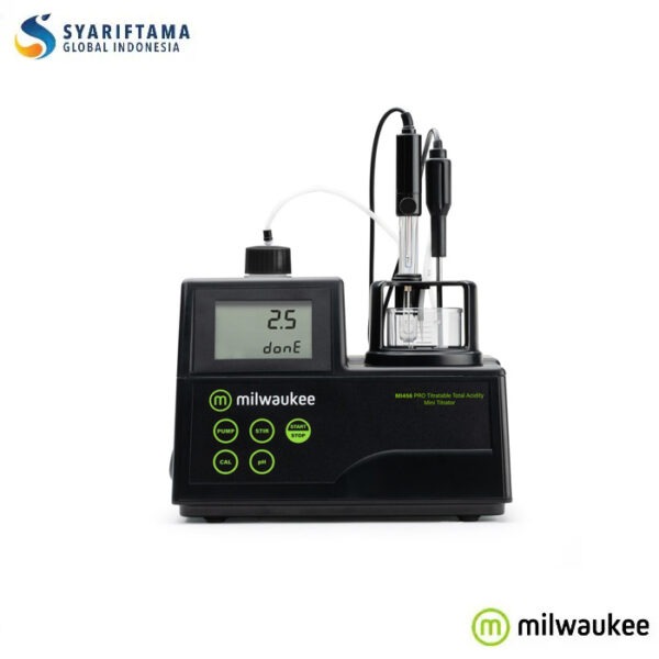 Milwaukee MI456 PRO Mini Titrator for Titratable Acidity in Wine