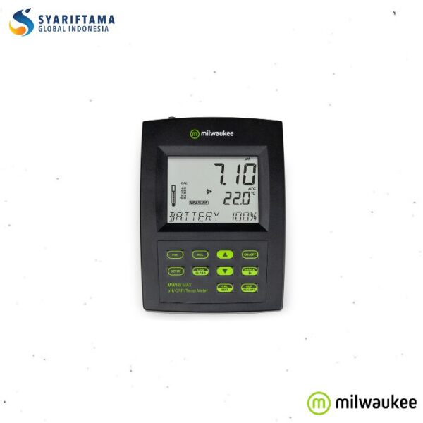 Milwaukee MW151 MAX pH/ORP/Temp Logging Bench Meter