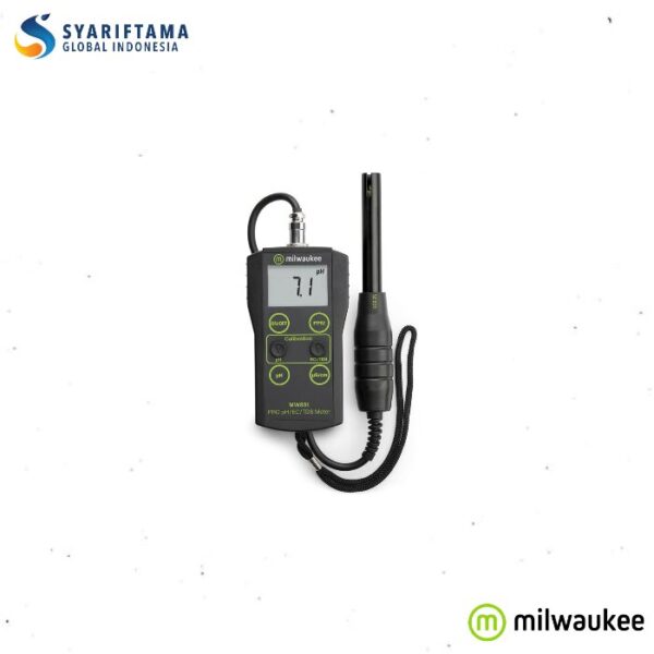 Milwaukee MW801 Standard Portable pH / Conductivity / TDS Combination Meter