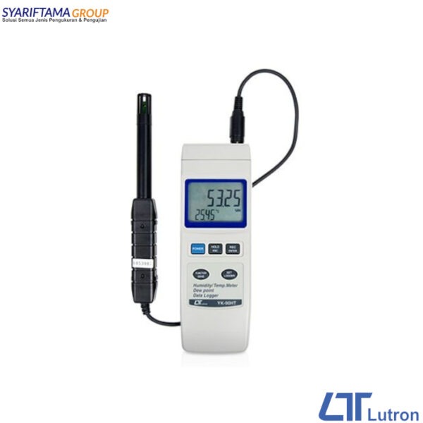 Lutron YK-90HT Humidity Meter Temp. Dew point w/ Data Logger