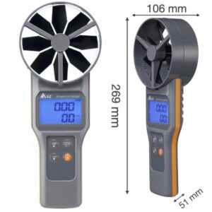 AZ Instrument 8919 Anemometer and Air Velocity Measurement Device
