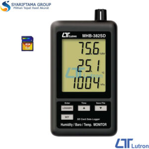 Lutron MHB-382SD Humidity, Barometer & Temp. Data Recorder
