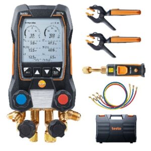 Testo 557s Smart Vacuum Kit with Filling Hoses