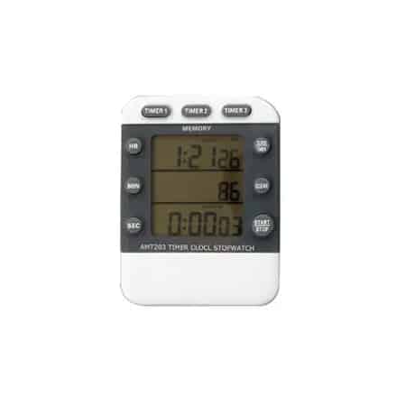 AMTAST AMT203 Digital 3 Channel Timer Clock and Stopwatch