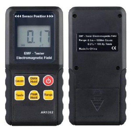 Smart Sensor AR1392 Electromagnetic Radiation Meter