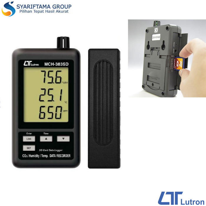 Lutron MCH-383SD CO2/Humidity/Temp. Monitor
