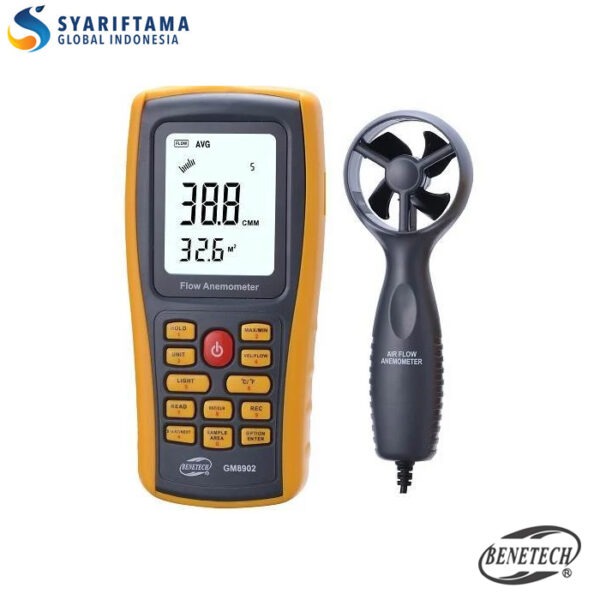 Benetech GM8902 Anemometer Data Logger