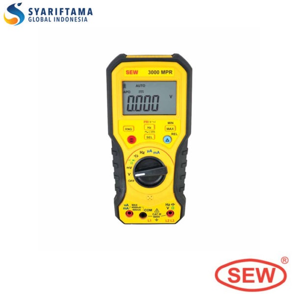 SEW 3000 MPR Digital Multimeter and Phase Rotation Tester