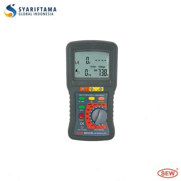 SEW 8012 EL DIGITAL RCD TESTER