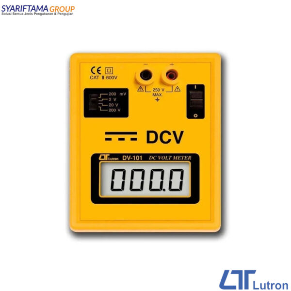 Lutron DV-101 DCV Bench Meter