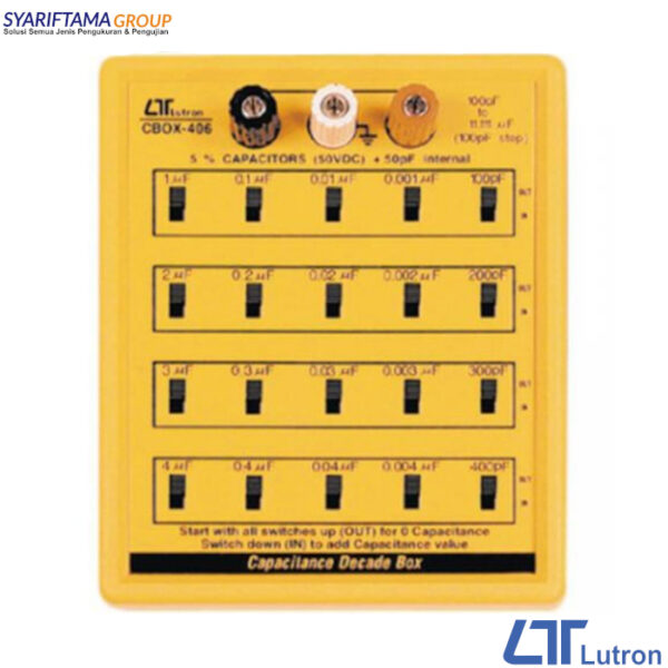 Lutron CBOX-406 Capacitance Decade Box